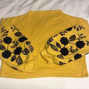 Embroidered boutique sweater